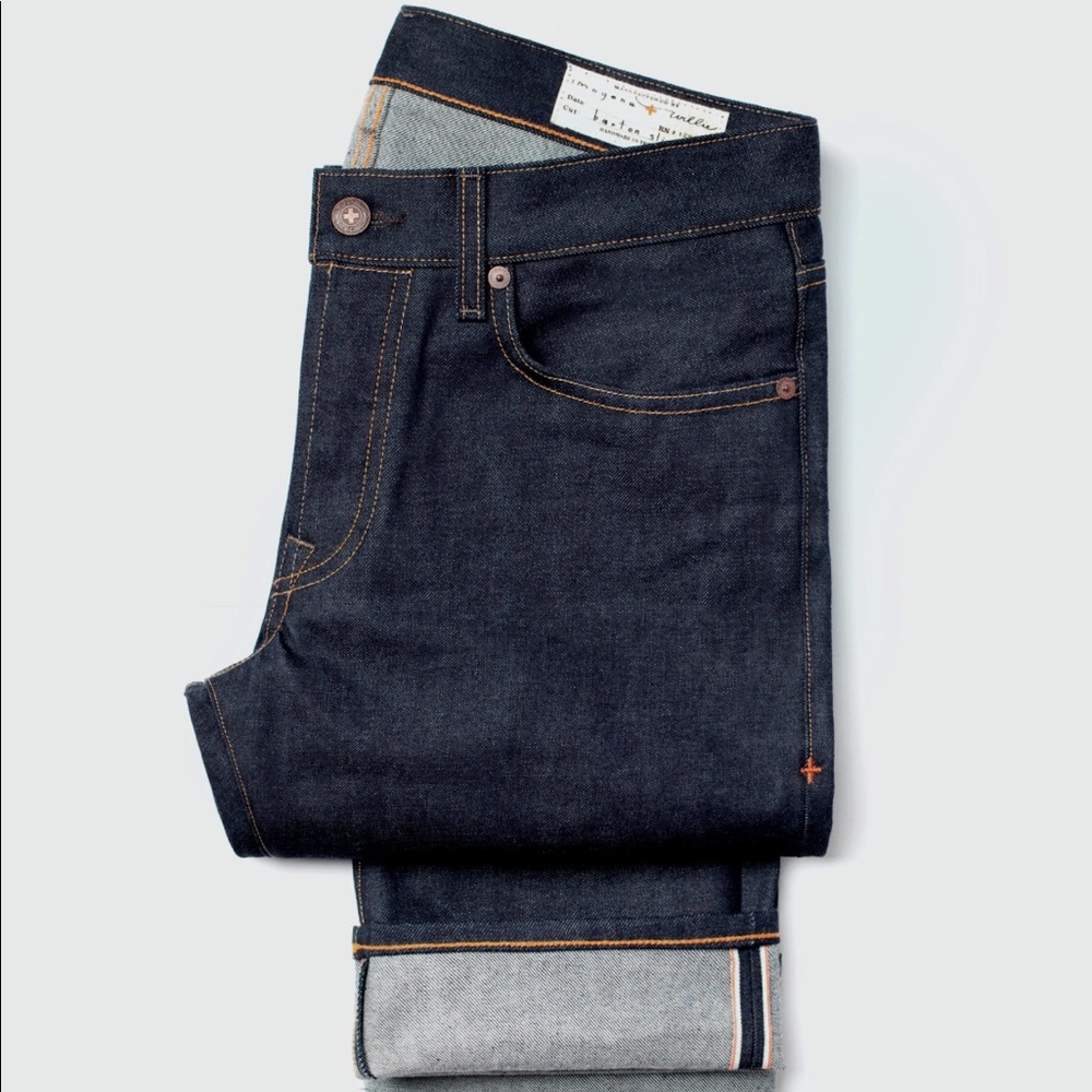 Imogene + Willie Barton Slim Indigo Rigid Denim